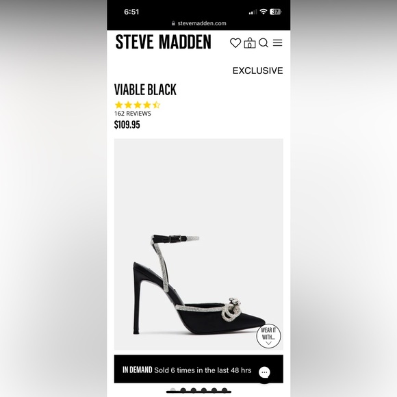 Steve Madden Viable Pump - Picture 2 of 9